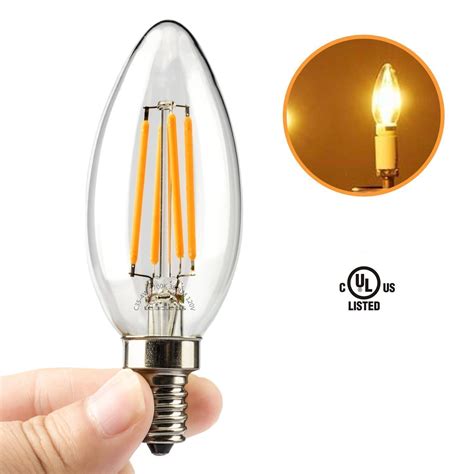 The standard dimensions of an a19 bulb are governed in north america by the ansi c79.1 standards. edison chandelier bulb | vintage light bulbs | edison bulb chandelier | E12 4 Watt LED Filament ...