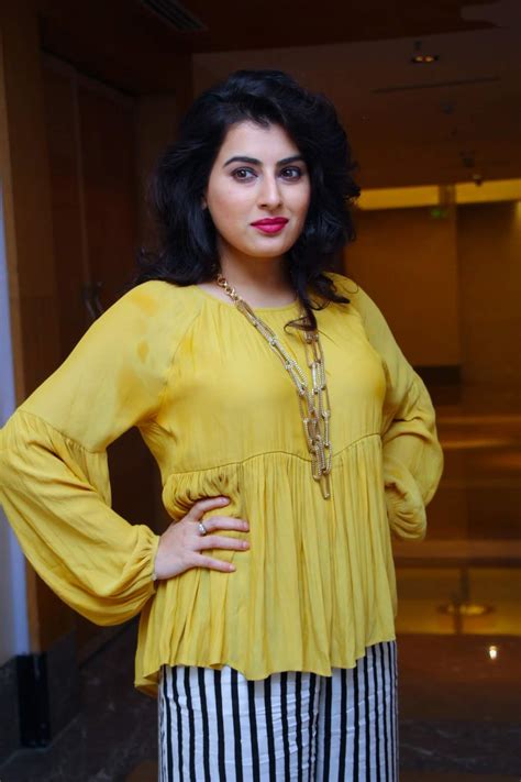 Archana Shastry Hot Photos In Yellow Top Media Updaters