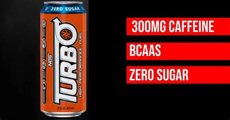 The Supp Plug New Nos Turbo Featuring 300mg Caffeine And Bcaas
