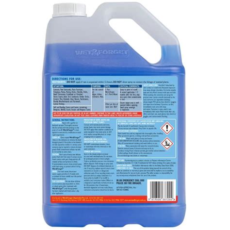 Wet And Forget Moss And Mould Remover 5l Sage Horticultural