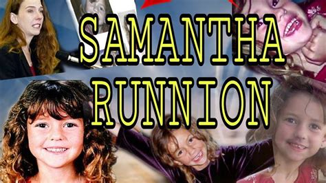 O Caso Samantha Runnion Sequestrada Enquanto Brincava Em Casa Youtube