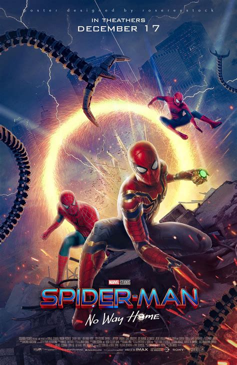 Spider Man No Way Home Poster 3 By Rosereystock On Deviantart