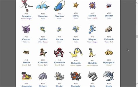 Pokemon X And Y Pokedex Database Youtube