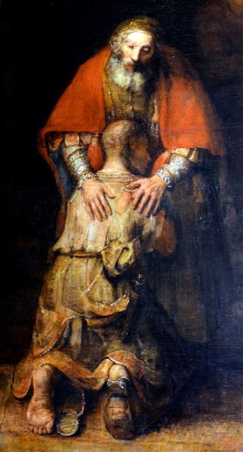 Détail Le Retour Du Fils Prodigue 1663 65 Par Harmensz Rembrandt