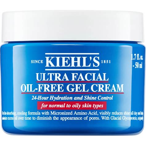 Kiehls Ultra Facial Oil Free Gel Cream Moisturizers Beauty