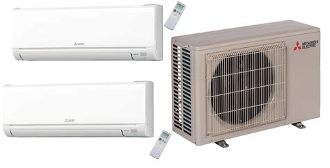 Buy Mitsubishi Btu Seer Dual Zone Ductless Mini Split