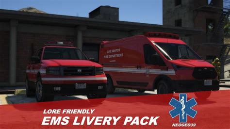 Lore Friendly Ems Livery Pack Gta5