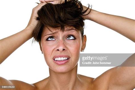 Person Pulling Hair Photos And Premium High Res Pictures Getty Images