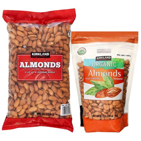 Kirkland Signature Whole Almonds — Snackathon Foods