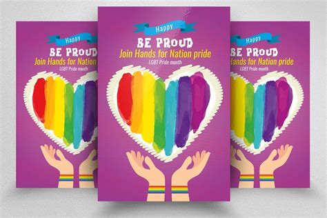 Lgbt Pride Flyer Poster Template Poster Template Event Flyer