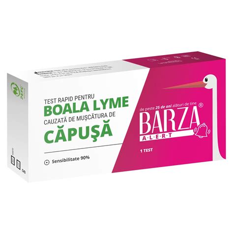Anyone who spends time outdoors is rightfully afraid of this terrifying disease, but there's hope: Barza ALERT - Test rapid pentru Boala Lyme (cauzata de ...