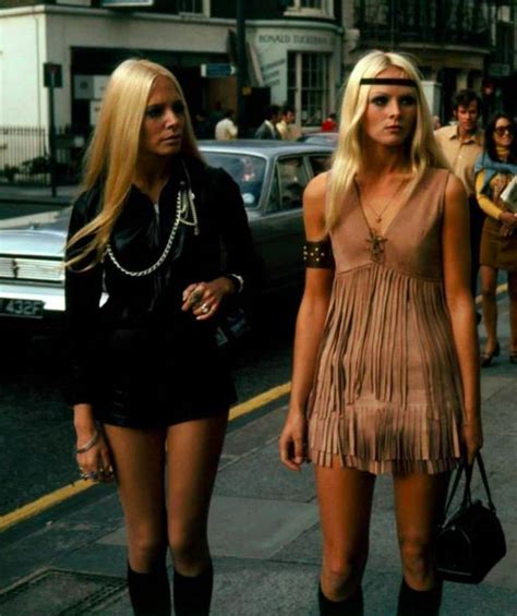 English Hippie Girls In Swinging London 1960s • Roldschoolcool 70s