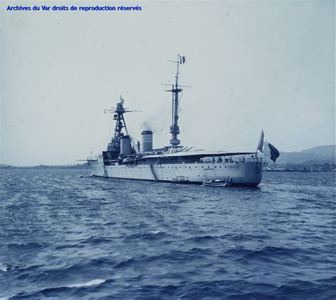 2000x1788 The French Heavy Cruiser Tourville Moored In The Roadstead