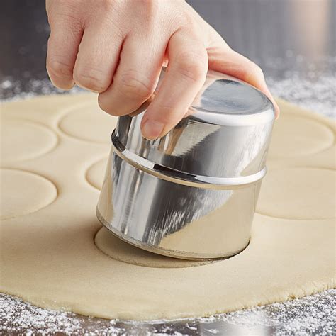 3 Cookie And Biscuit Cutter Round Stainless Steel