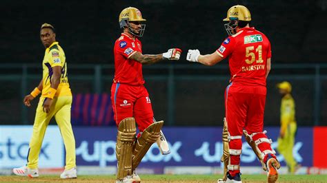 Ipl 2022 Shikhar Dhawans 88 Sets Up Punjab Kings Win Over Csk