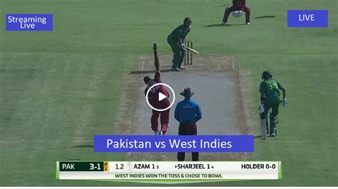 Live Cricket Pakistan Vs West Indies Pak V Wi Stream Live Ptv