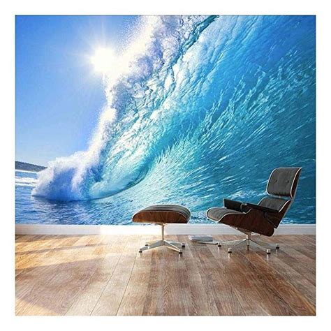 Wall26 Clear Ocean Wave And Dream Surfing Destination Landscape