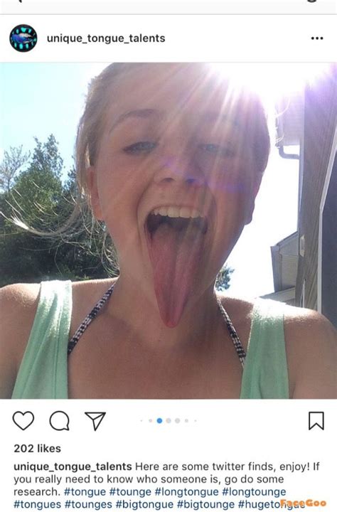 Pin By Sydney Laider On Long Tongues Tongue Tounge Girl
