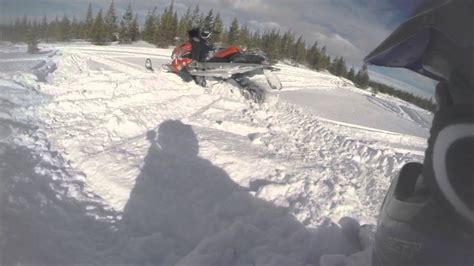 Snowmobiling In West Yellowstone 2014 Youtube