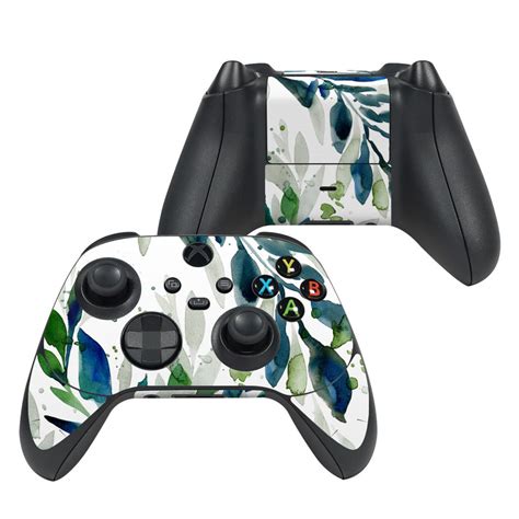 Microsoft Xbox Series X Controller Skin Floating Leaves By Stephanie