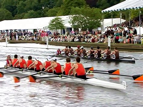 Syracuse Men S Rowing Crew At The Royal Henley Regatta Held In Henley On Thames Oxfordshire