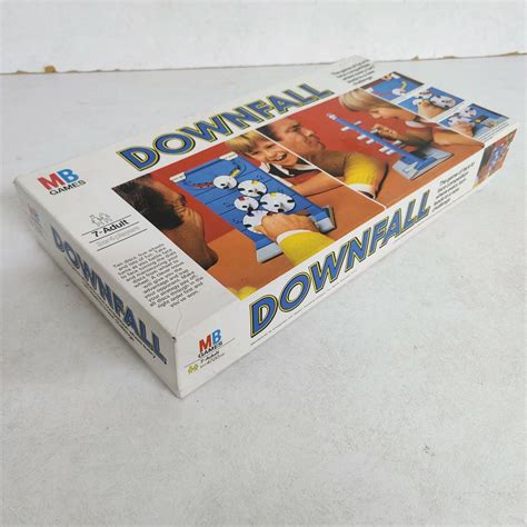 Downfall Board Game Mb Games 1977 Long Box Edition Complete Vintage Ebay