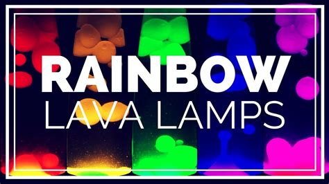 Lava Lamp Rainbow Screensaver Video Lgbtq Pride Theme