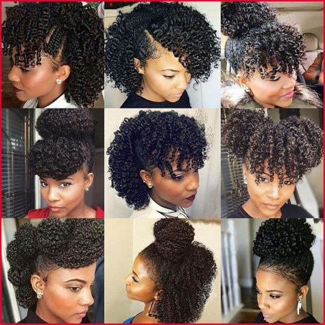 Inspirational Different Hairstyles For Natural Hair Gallery Of