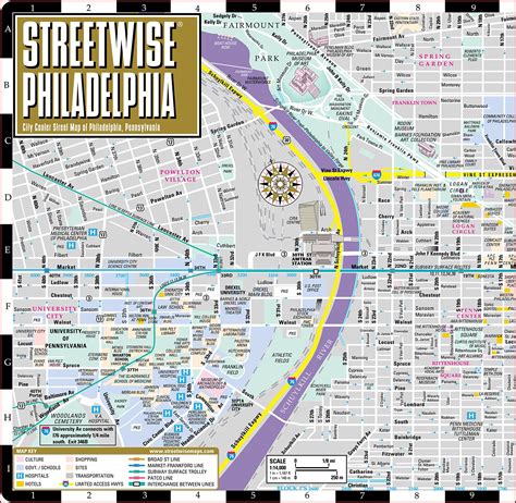 Printable Walking Map Of Philadelphia