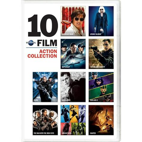 Universal 10 Film Action Collection Dvd