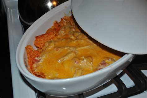 Reserve one cup of cheese. In this Crazy Life: Cheesy Chicken Dorito Casserole