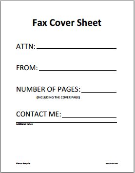 Go and check out the articles. Free fax cover sheet template Download | Printable ...