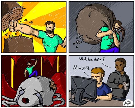 Comic Of Steve Minecraft Blog