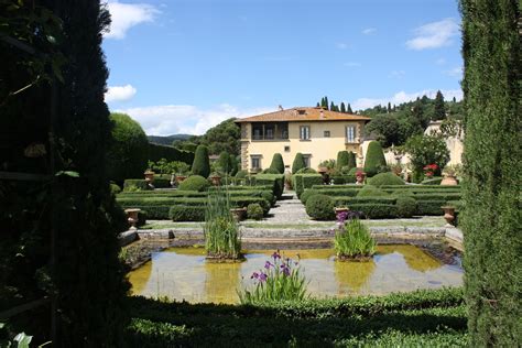 Villa Gamberaia In The Village Of Settignano Near Florence