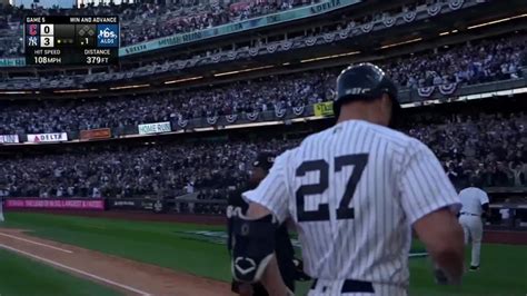 Highlight Giancarlo Stanton Hits A 3 Run Home Run To Put The Yankees