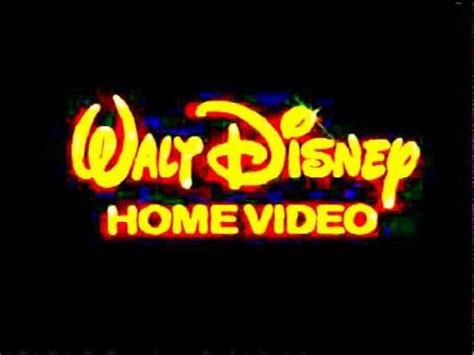 Gold Walt Disney Home Video Low Tone YouTube