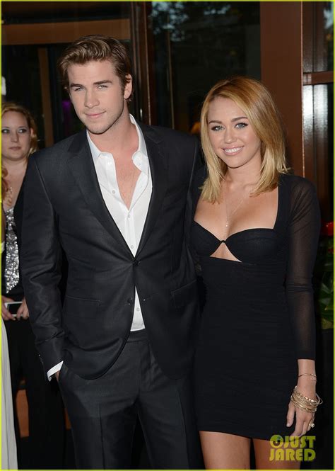 Photo Miley Cyrus Liam Hemsworth Split 19 Photo 4334633 Just Jared Entertainment News