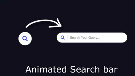 Awesome Animated Search Bar Using Html And Css