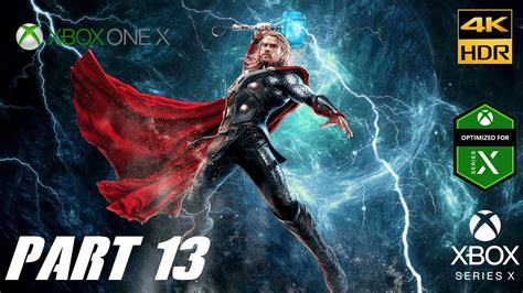 Marvels Avengers Part 13 Thor 4k Hdr 60fps Xbox One X Xbox Series X