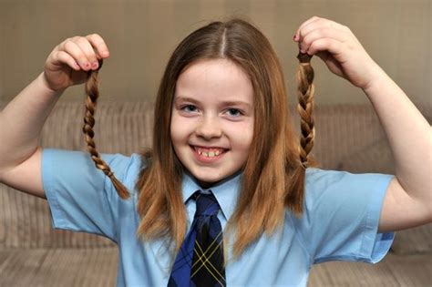 Bothwell Schoolgirl Chops Her Hair Off For Little Princess Trust