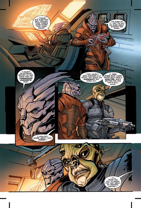 Preview The Dark Horse Mass Effect Comic