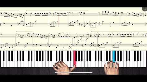 Ballade pour Adeline piano tutorial 水边的阿狄丽娜 钢琴教学 50 speed