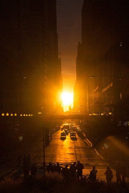 The Chicagohenge Phenomenon Hits Twice A Year First In March Then