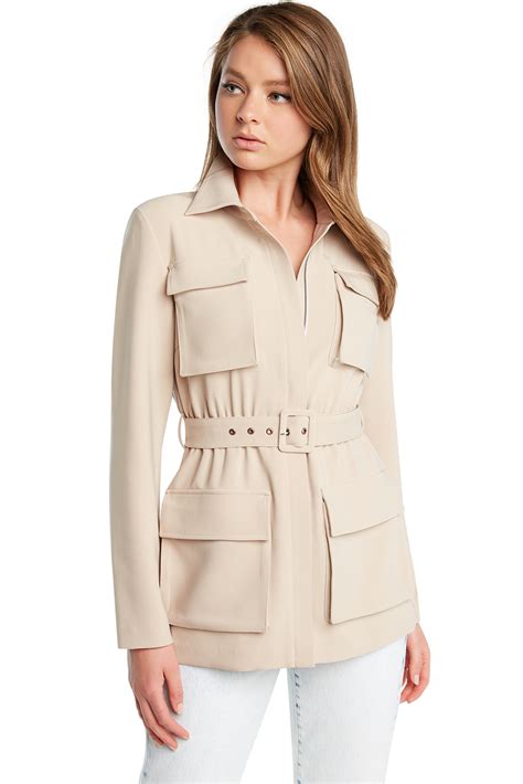 Tailored Safari Jacket | Ladies Clothing & Jackets & Coats | Bardot