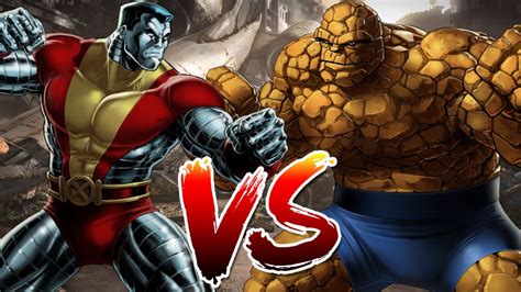 The Thing Vs Colossus Who Wins Youtube