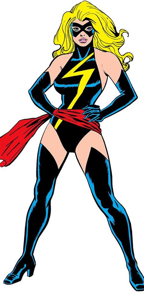 Ms Marvel Marvel Comics Carol Danvers 1980s Profile Ms Marvel