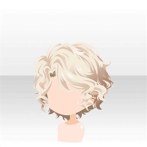 Chibi Anime Girl With Curly Hair