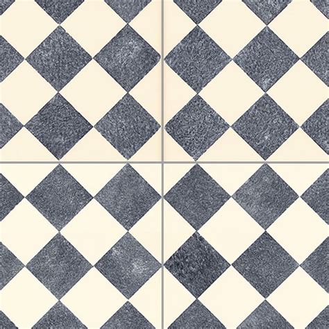 Checkerboard Cement Floor Tile Texture Seamless 13423