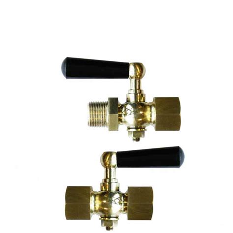 Brass Pressure Gauge Isolation Cocks Johnson Valves