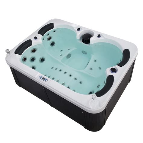 4 lounges acrylic relax leisure massage bathtub outdoor spa hot tub china freestanding bathtub
